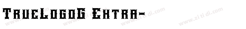 TrueLogoG Extra字体转换
